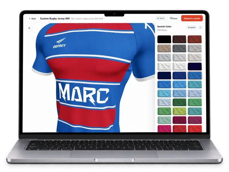Osprey Kit Designer — build your kit in 3D