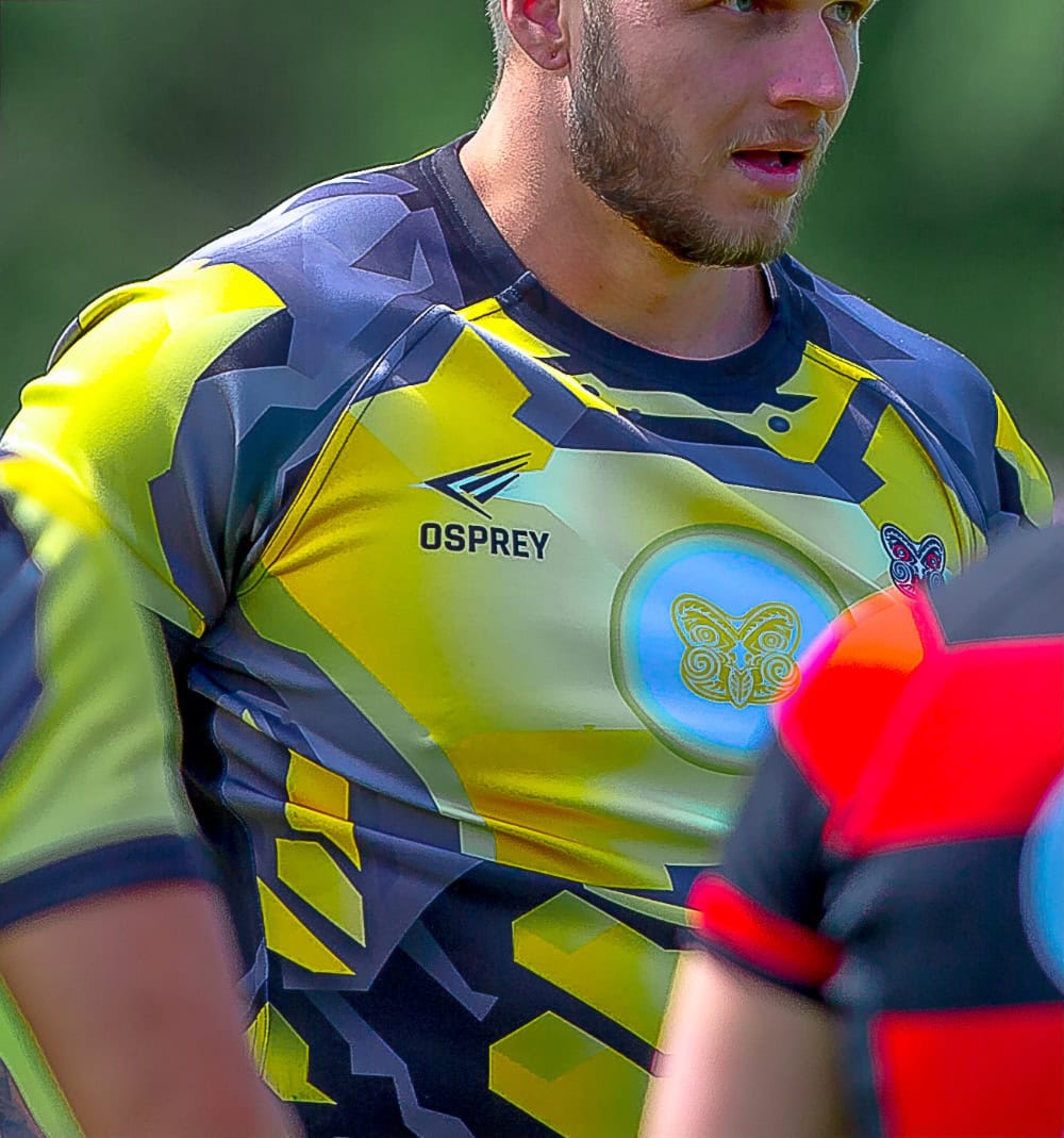 Sports kit for rugby, soccer, hockey, netball, cricket and basketball